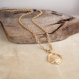 long horse pendant necklace