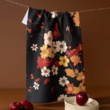 autumn whispers tea towel