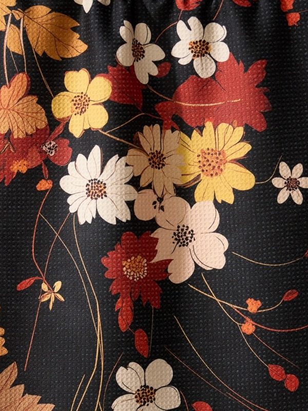 autumn whispers tea towel