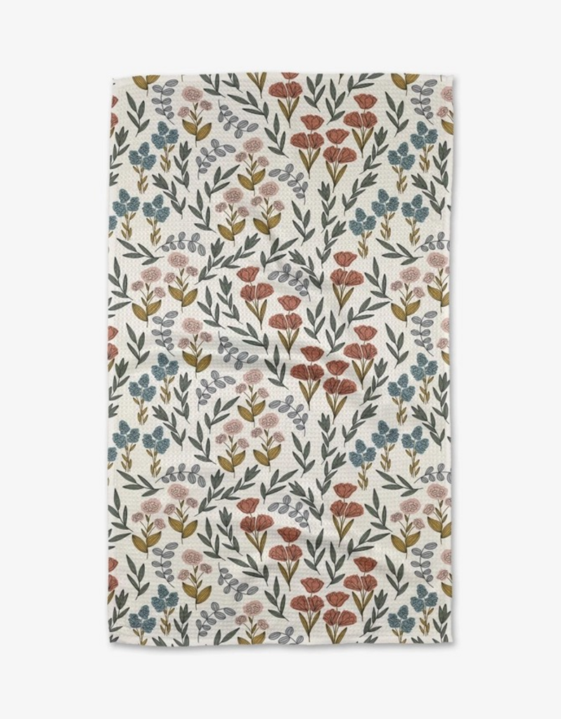 multi charolette tea towel