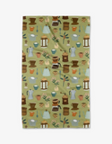 coffee lover tea towel