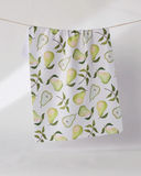 pear wood tea towel