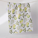 pear wood tea towel
