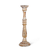 Wood Pillar Holder, 20"