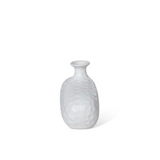 stoneware oval bud vase