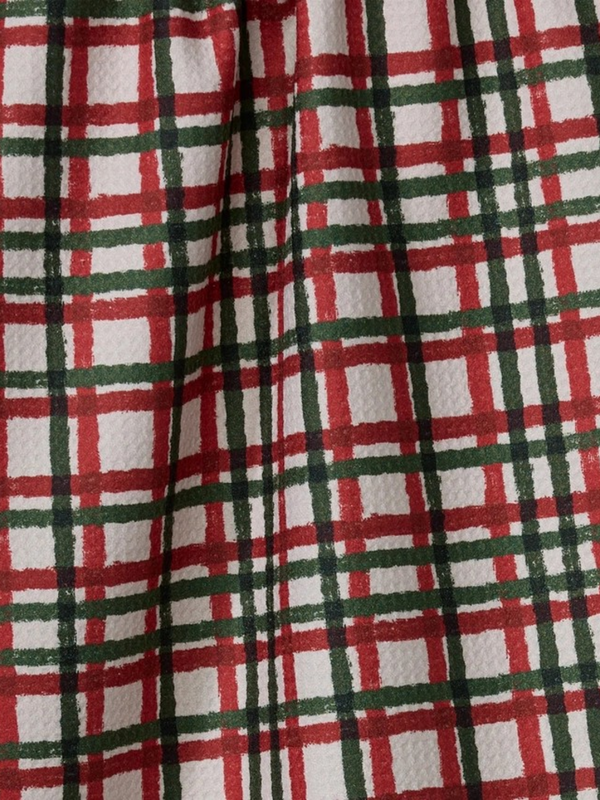 holiday charm tea towel