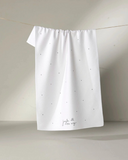jingle all the way tea towel