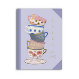 Spill the Tea Hardcover Notebook