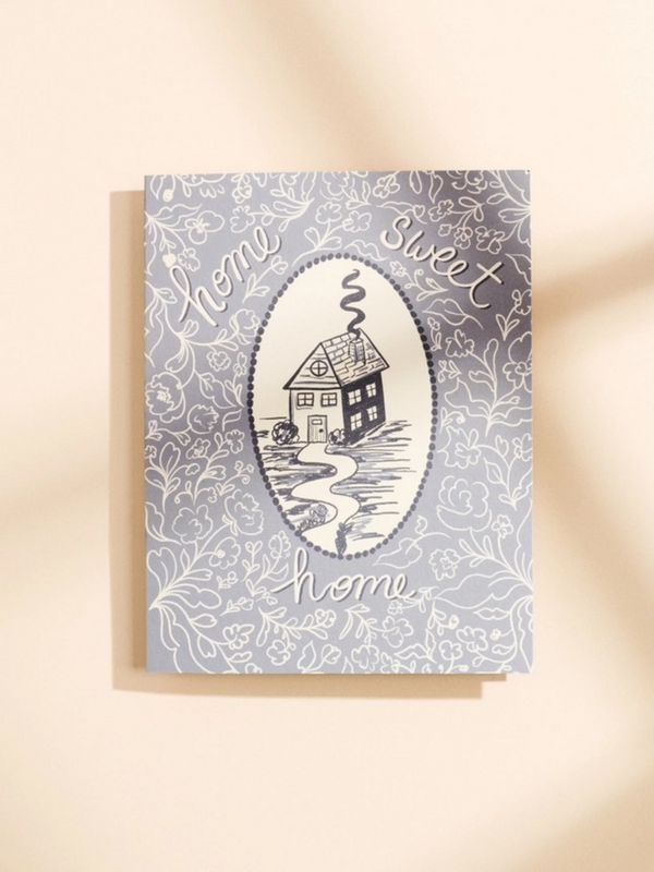 home sweet home housewarming greeting card