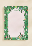 flourish blooming fruits notepad