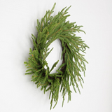 20" soft touch evergreen spruce pine wreath