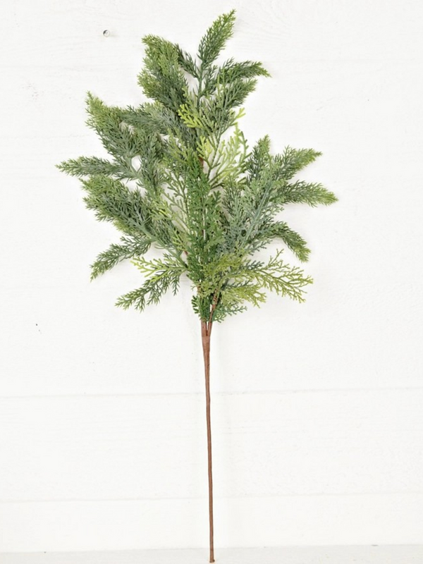 27" soft touch mix green mountain cedars branch