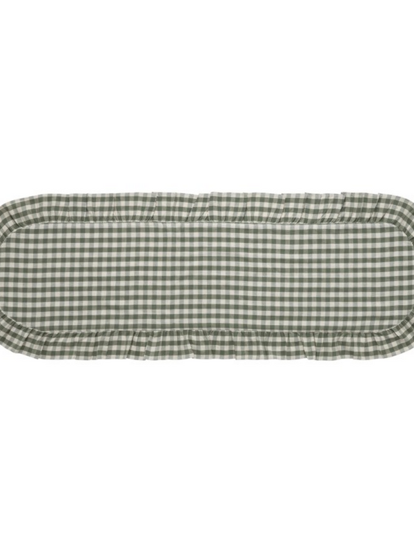 12x48 Green Gingham Table Runner