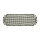 12x48 Green Gingham Table Runner