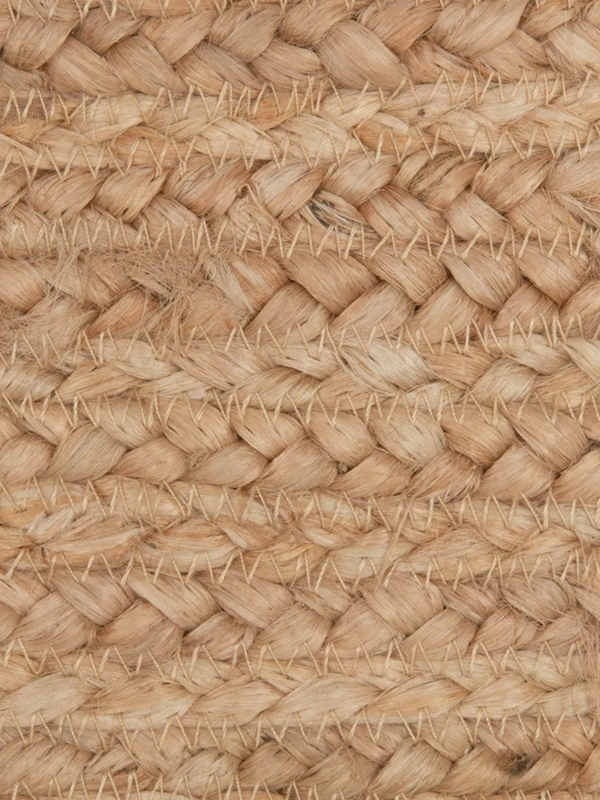 Natural Braided Oval Jute Runner 13x36