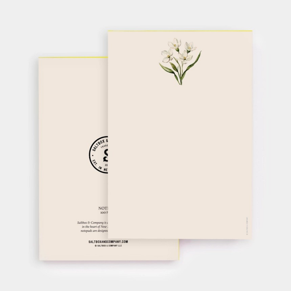 Massachusetts mayflower notepad