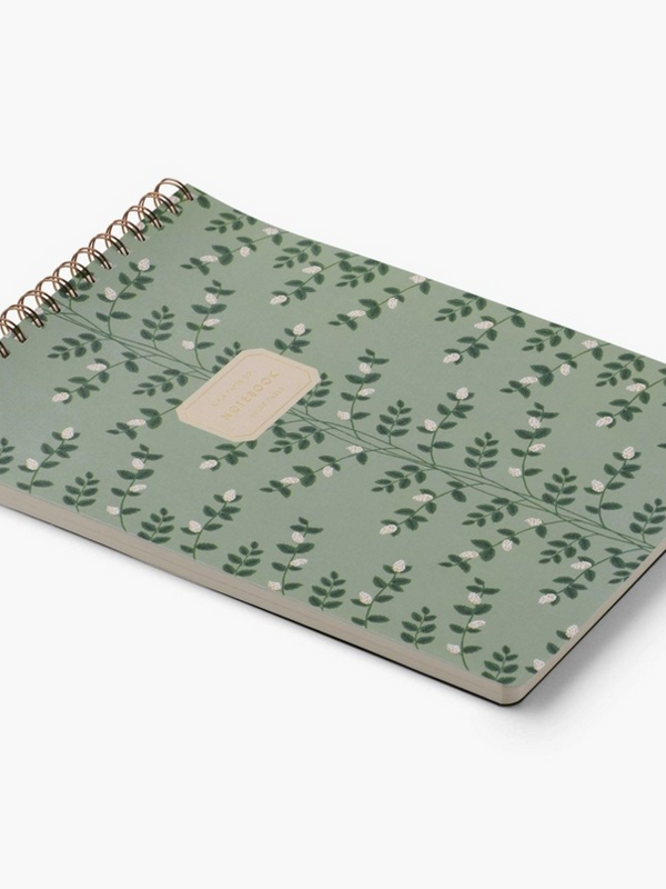 Climbing Vines Large Top Spiral Notebook