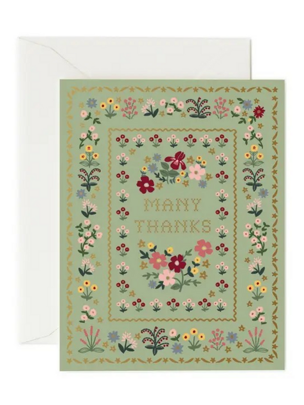 Moss Thank You Card