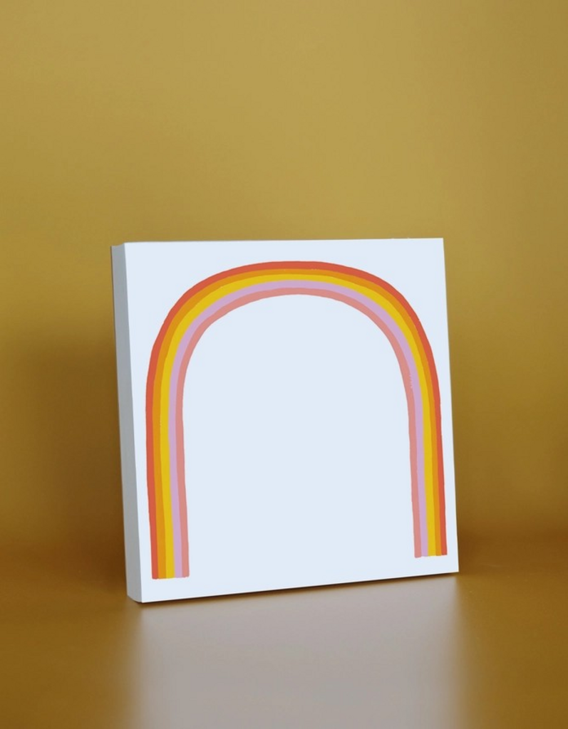 rainbow 200 sheet jumbo desk pad