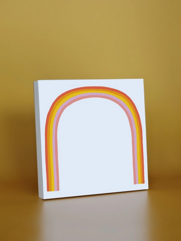 rainbow 200 sheet jumbo desk pad