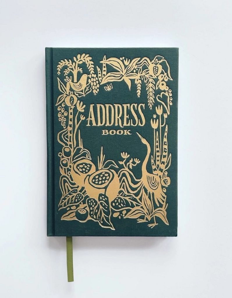 crane green address book