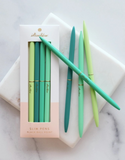 spectrum emerald slim pen set