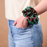 a merry moment ruffle scrunchie