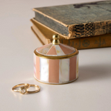 Sarkas Mother of Pearl Circus Tent Box - Peach