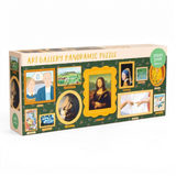 Famous Works of Art - 400 Piece Panoramic Jigsaw Puzzle