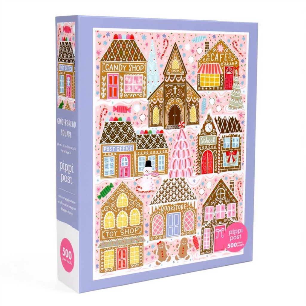 Gingerbread Square - 500 Piece Christmas