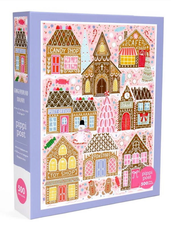Gingerbread Square - 500 Piece Christmas