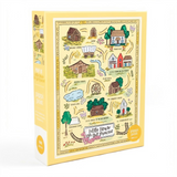 Little House On the Prairie Map - 500 Piece Jigsaw Puzzle