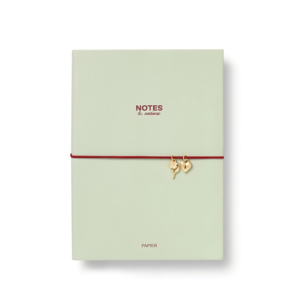 Lined Notebook, Softcover - Moss & Ink