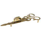 solid brass snuffer scissors