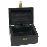 Standing Horse Antiqued Mango Wood Storage Box | Jewelry Box