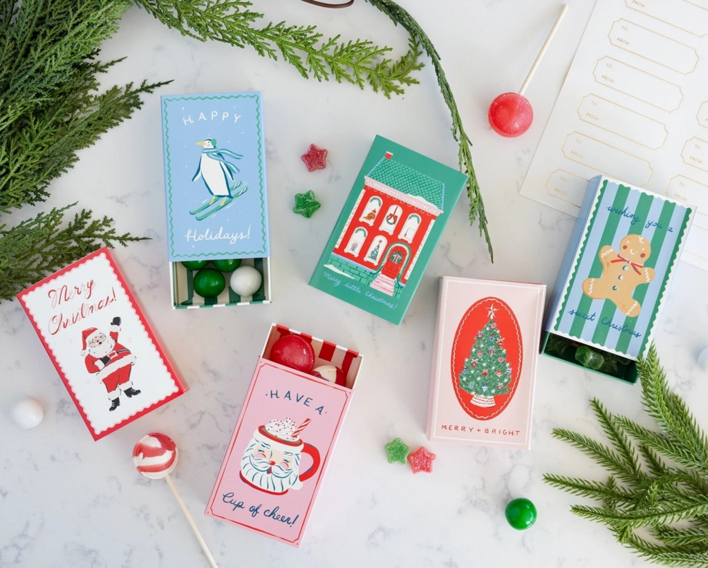 Christmas Matchbox Advent Boxes