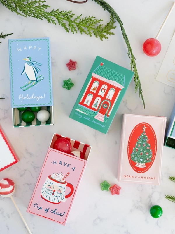 Christmas Matchbox Advent Boxes