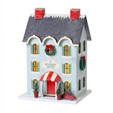 Holiday Hotel Light Up Christmas Village House