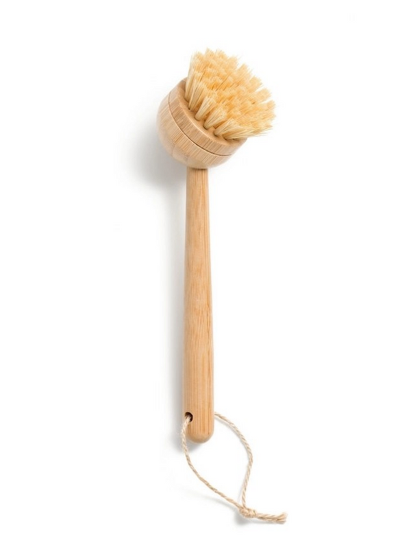Bamboo Dish Scrubbing Tool
