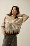 oatmeal landscape sweater