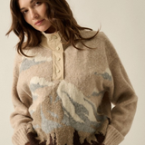 oatmeal landscape sweater