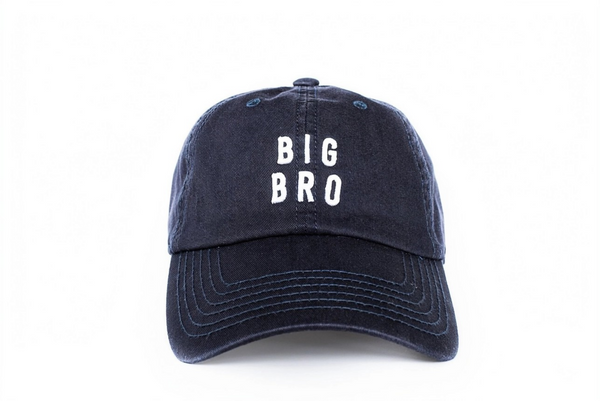 navy big bro baseball hat
