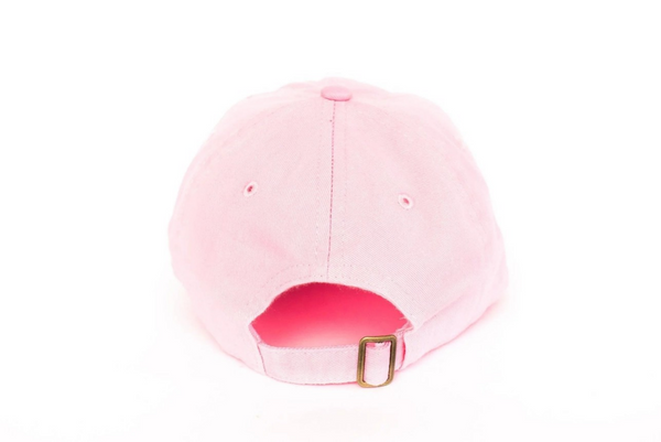 light pink big sis baseball hat