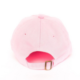 light pink big sis baseball hat