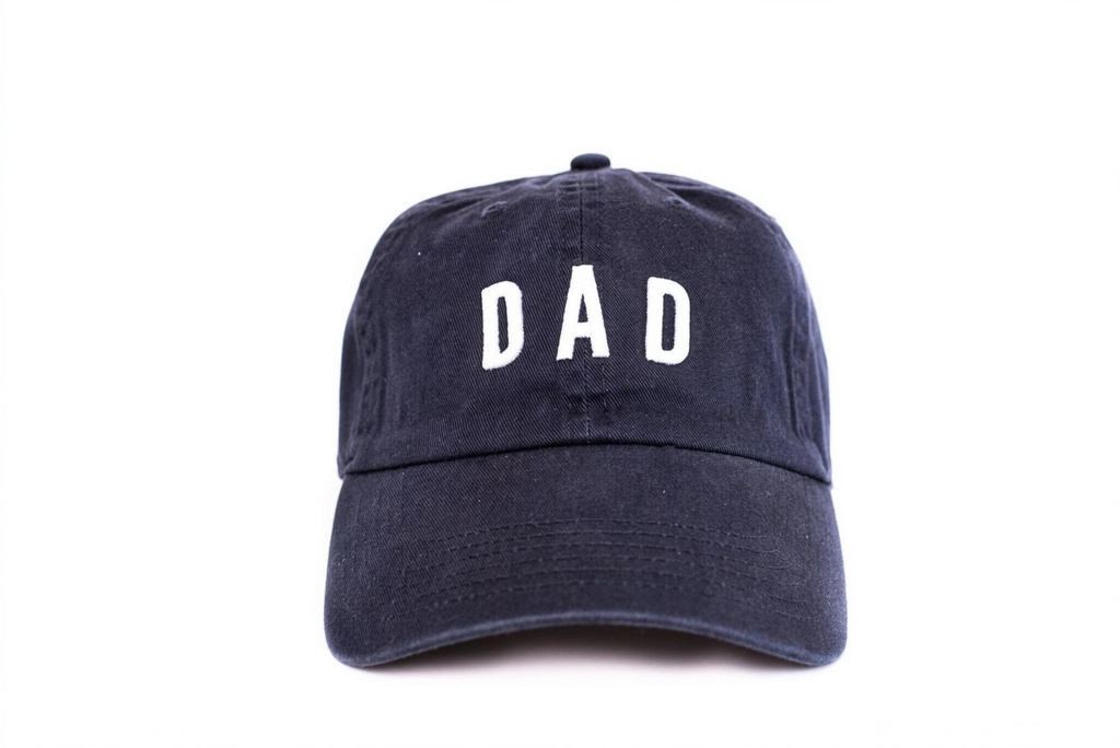navy dad baseball hat