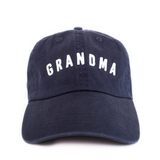 navy grandma baseball hat