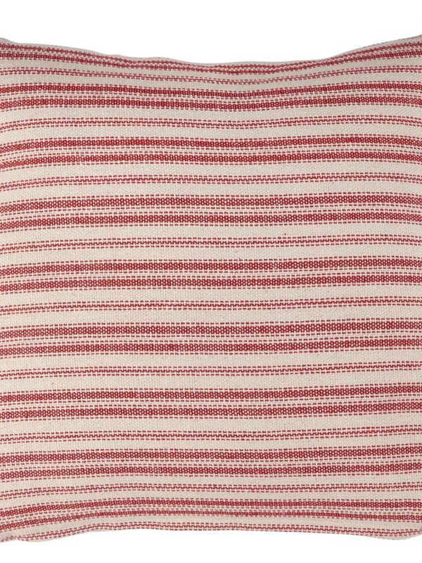 Red Stripe Pillow