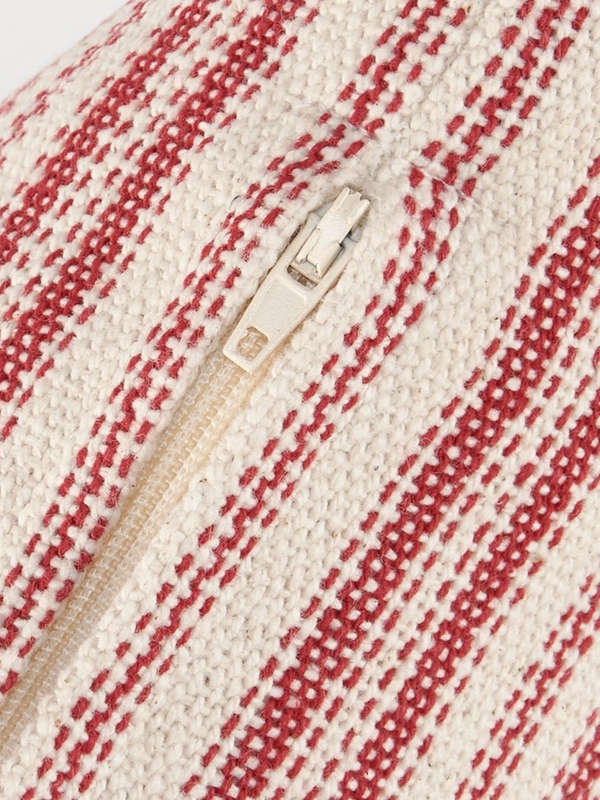 Red Stripe Pillow