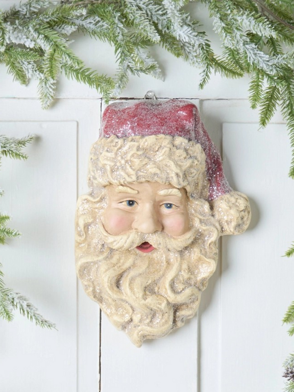 Santa Face Wall Decor