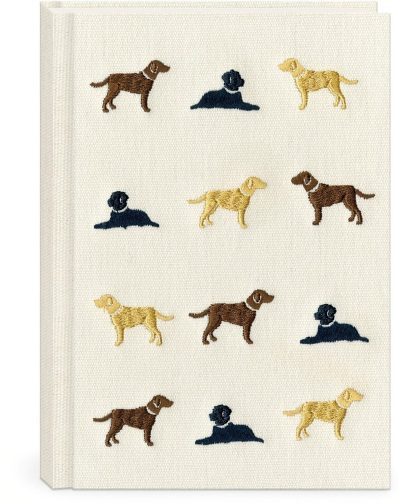 Dapper Dogs Fabric Journal